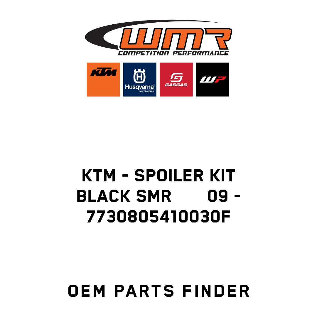 SPOILER KIT BLACK SMR       09