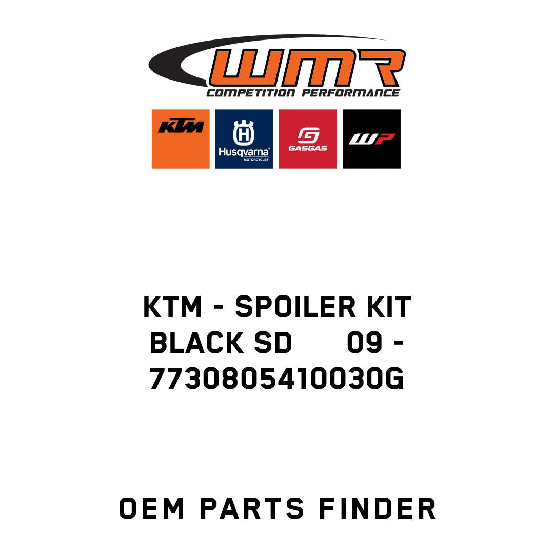 SPOILER KIT BLACK SD      09