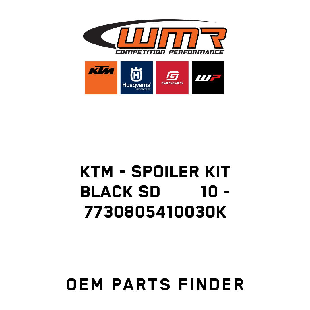 SPOILER KIT BLACK SD        10