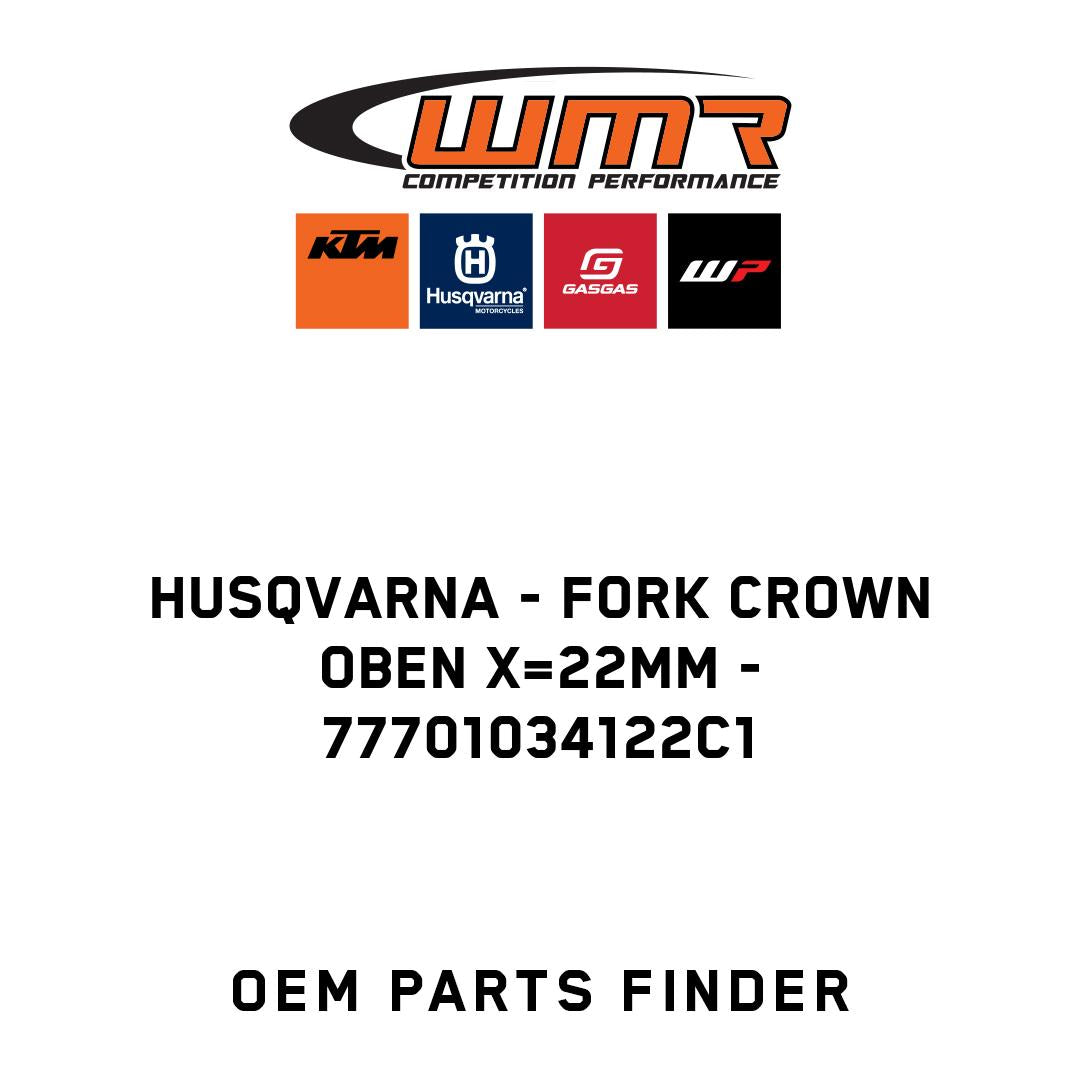Fork crown oben X=22mm