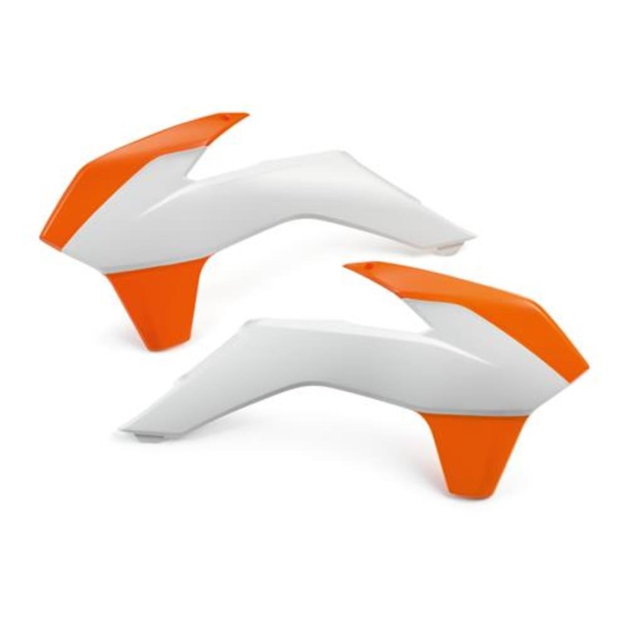 SPOILER KIT WHITE-ORANGE