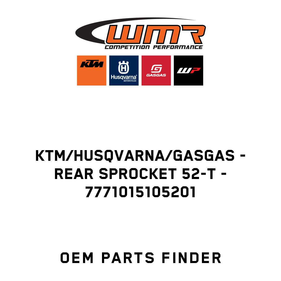 REAR SPROCKET 52-T