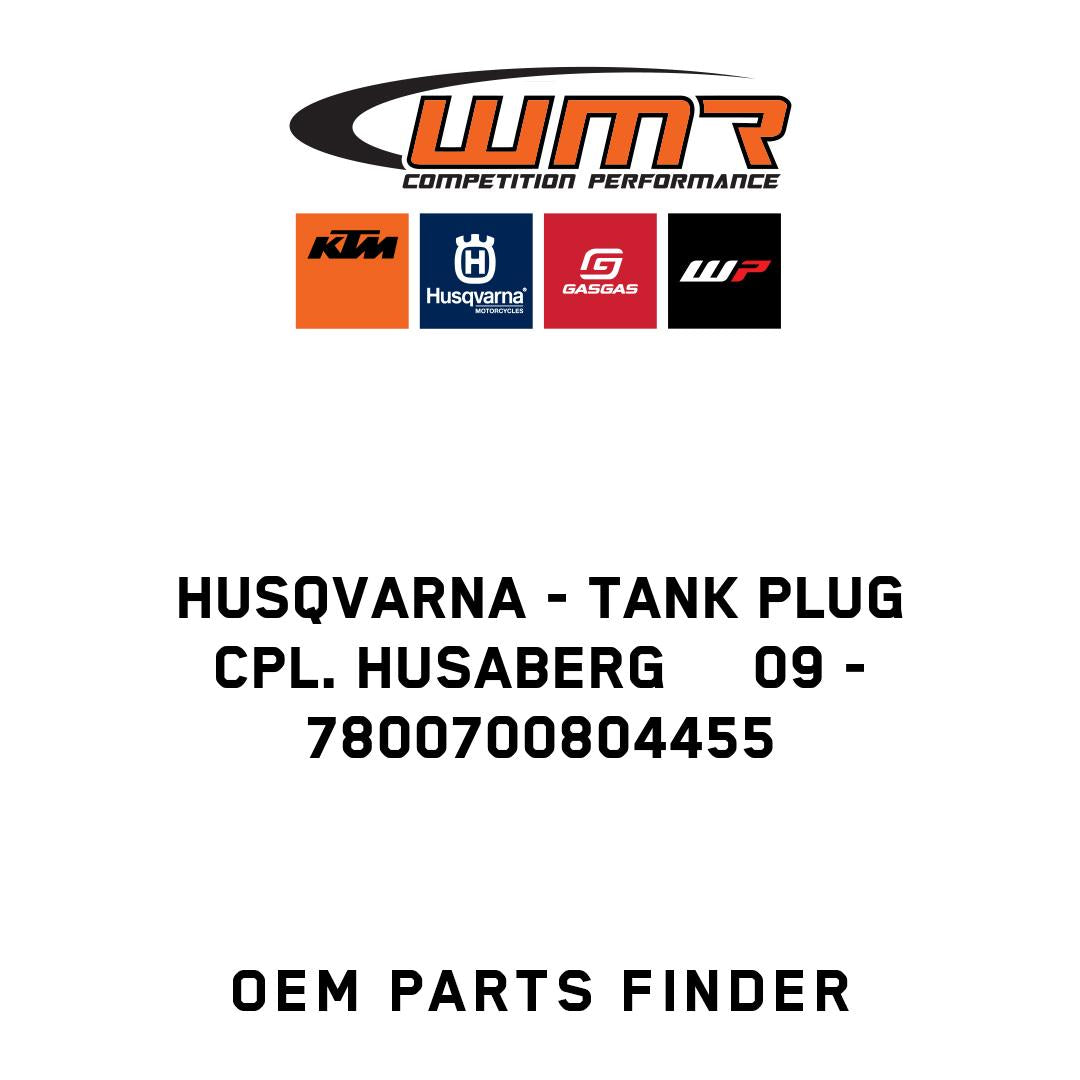 TANK PLUG CPL. HUSABERG     09