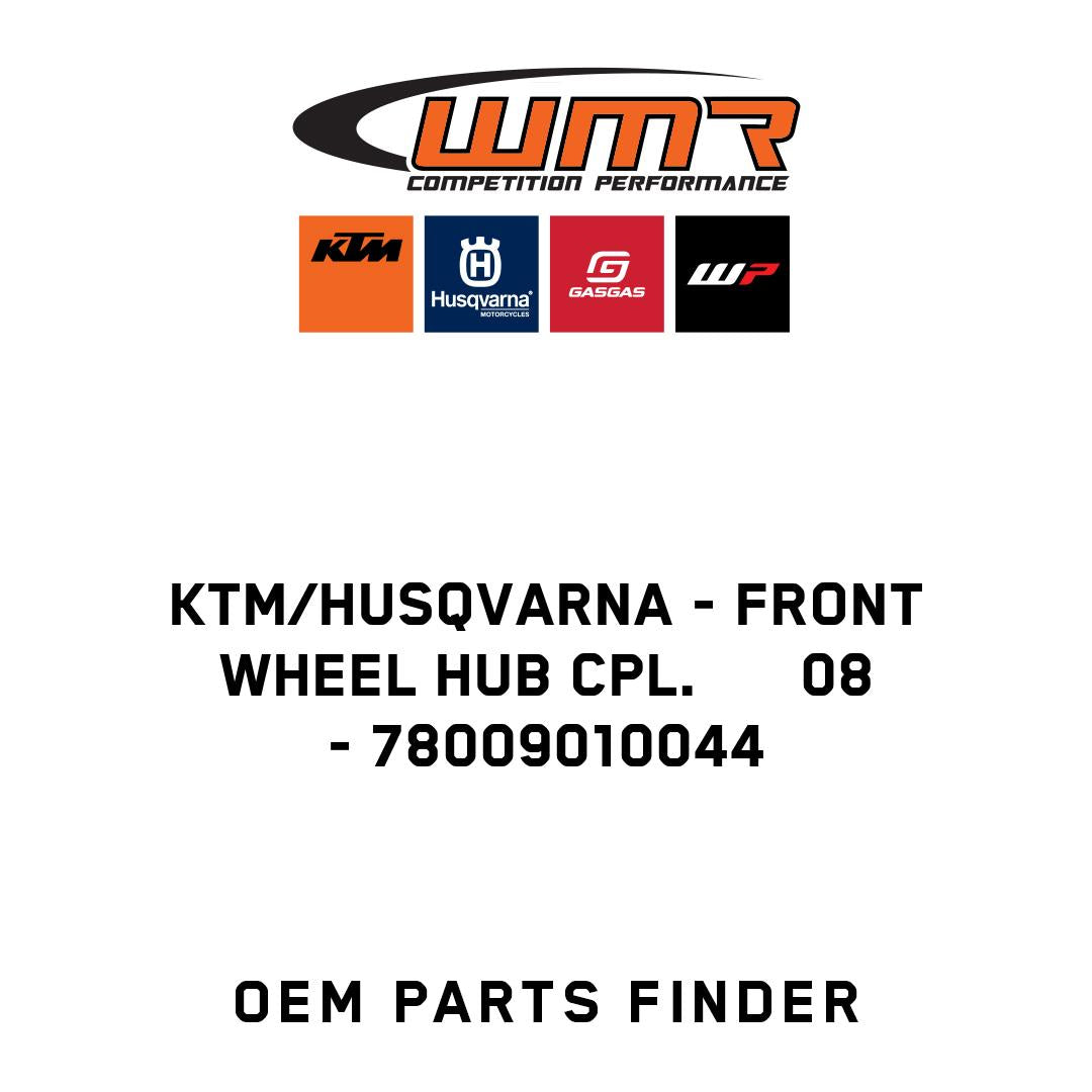 FRONT WHEEL HUB CPL.      08