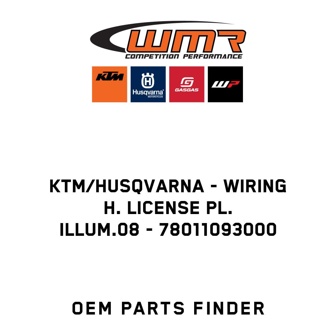 WIRING H. LICENSE PL. ILLUM.08