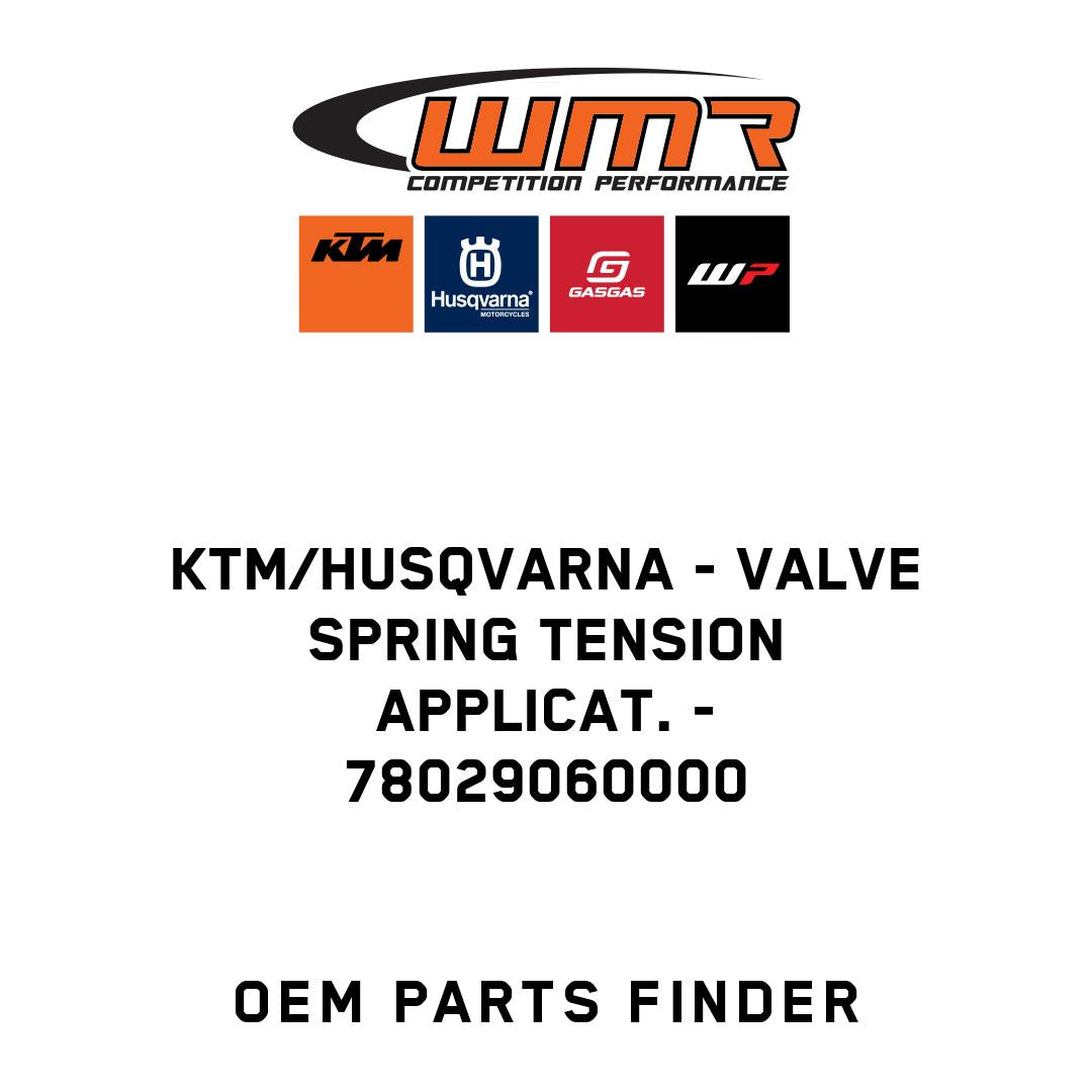 VALVE SPRING TENSION APPLICAT.