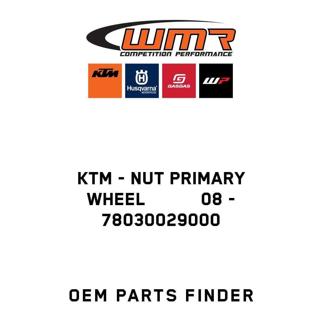 NUT PRIMARY WHEEL           08