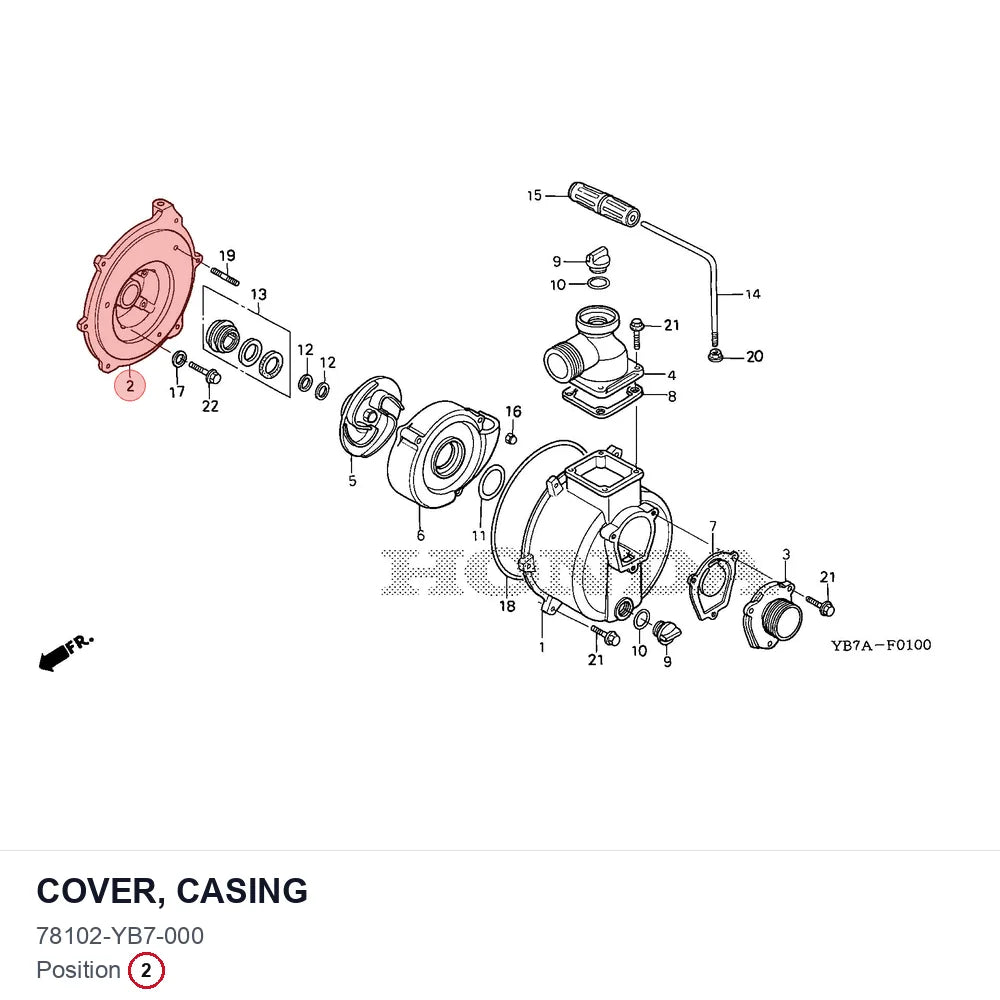 COVER, CASING
