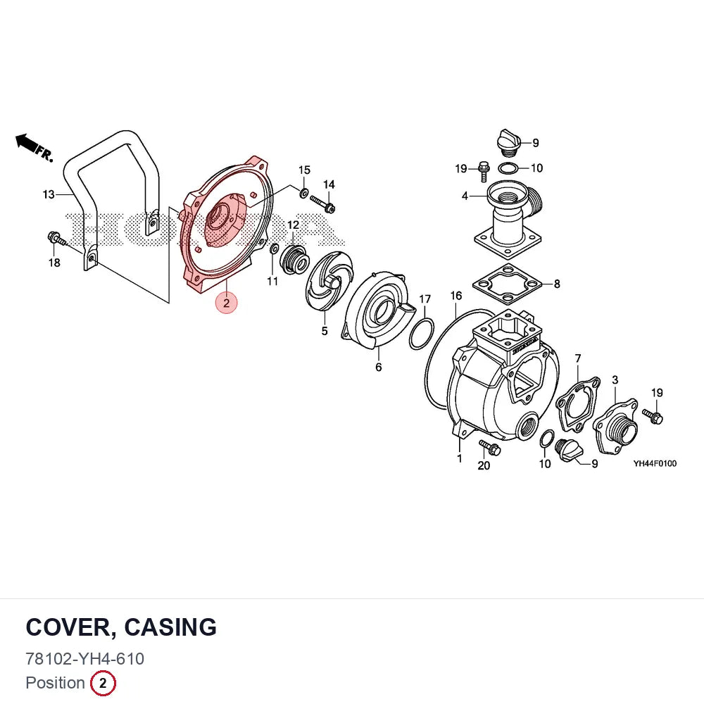 COVER, CASING