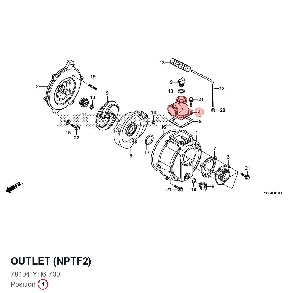 OUTLET (NPTF2)