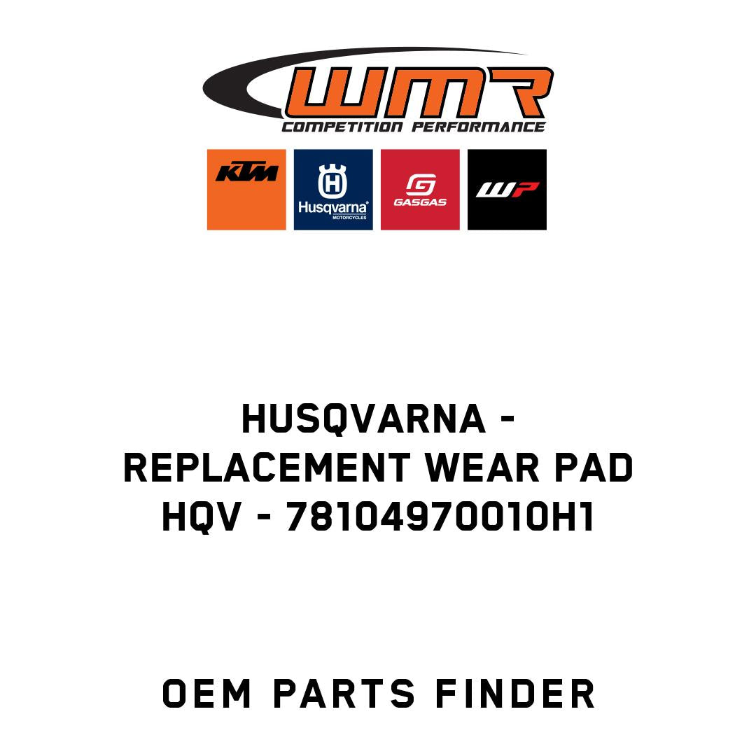 REPLACEMENT WEAR PAD HQV
