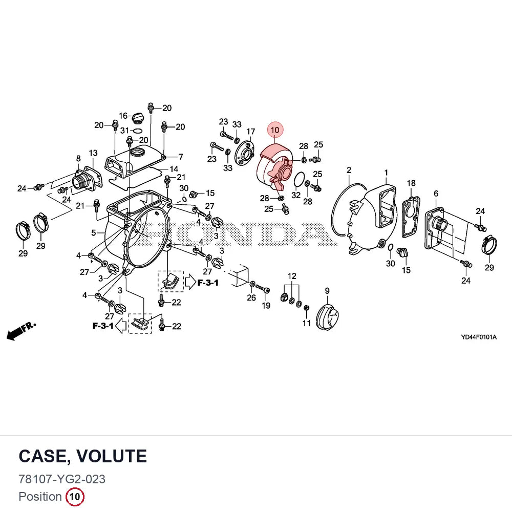 CASE, VOLUTE