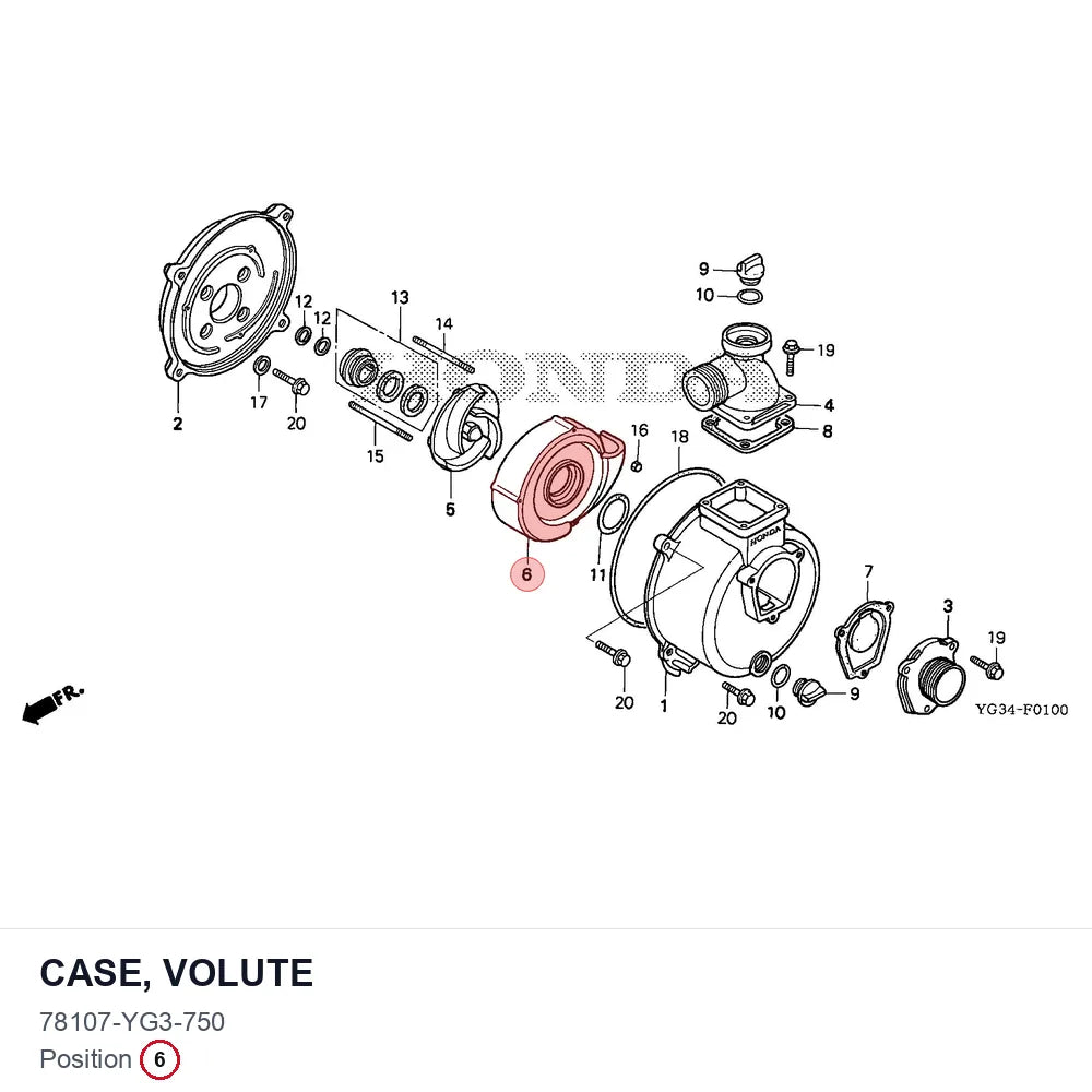 CASE, VOLUTE