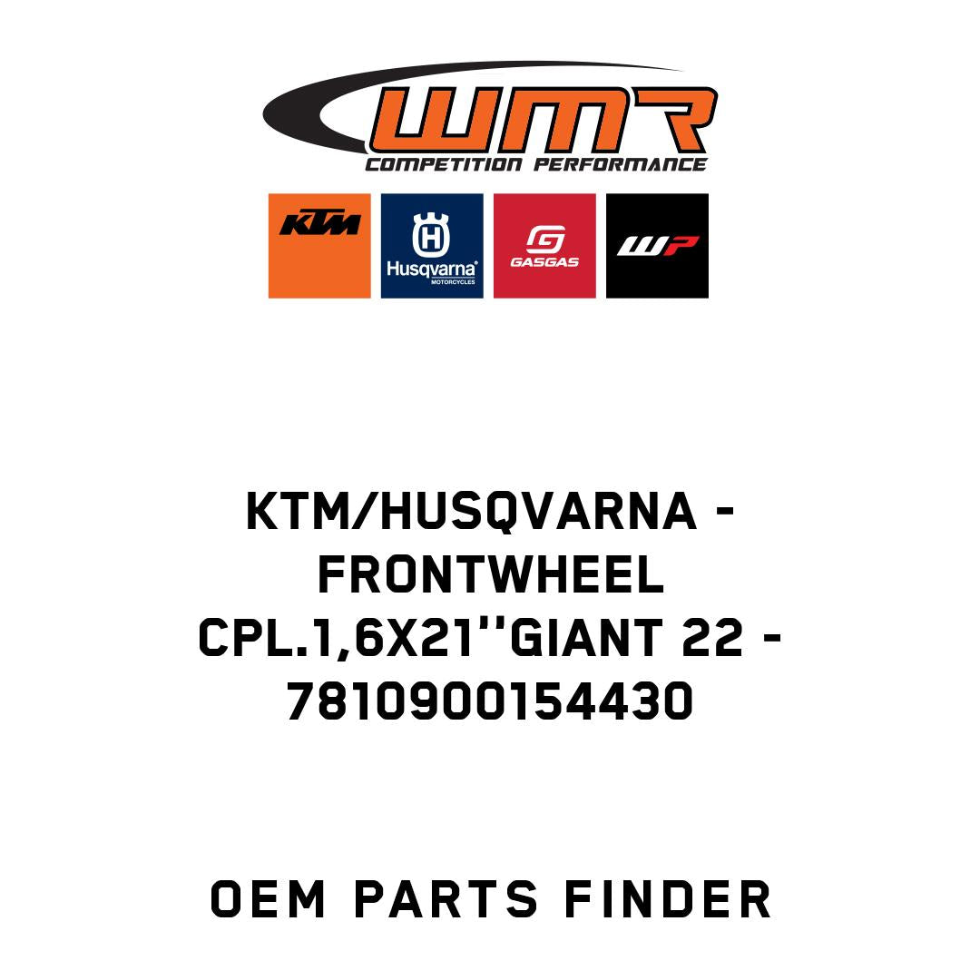 FRONTWHEEL CPL.1,6X21''GIANT 22
