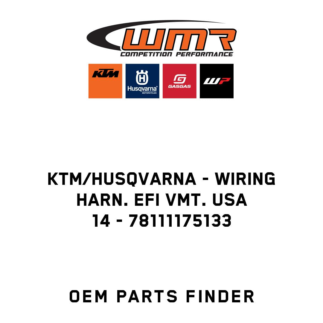 WIRING HARN. EFI VMT. USA   14