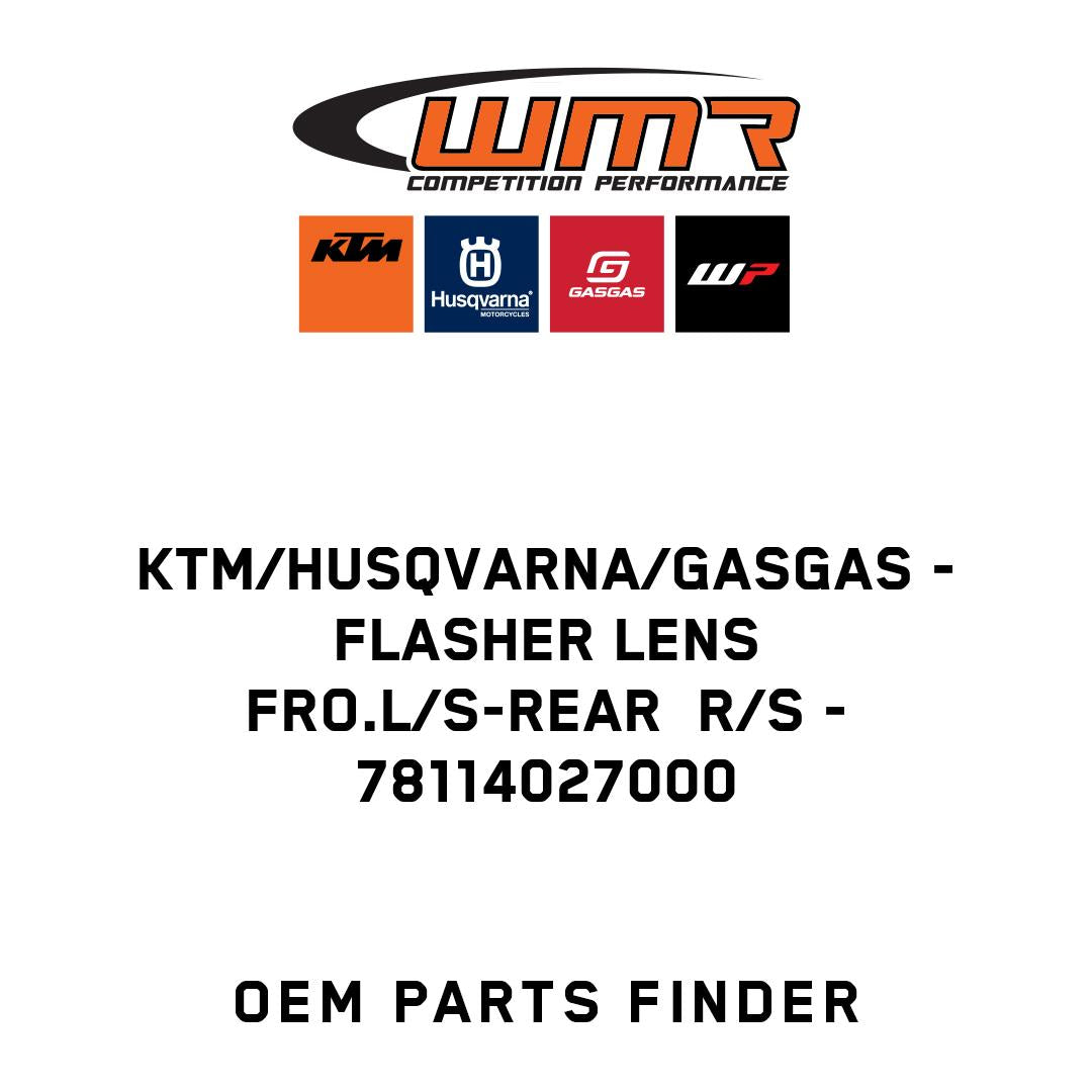 FLASHER LENS FRO.L/S-REAR  R/S