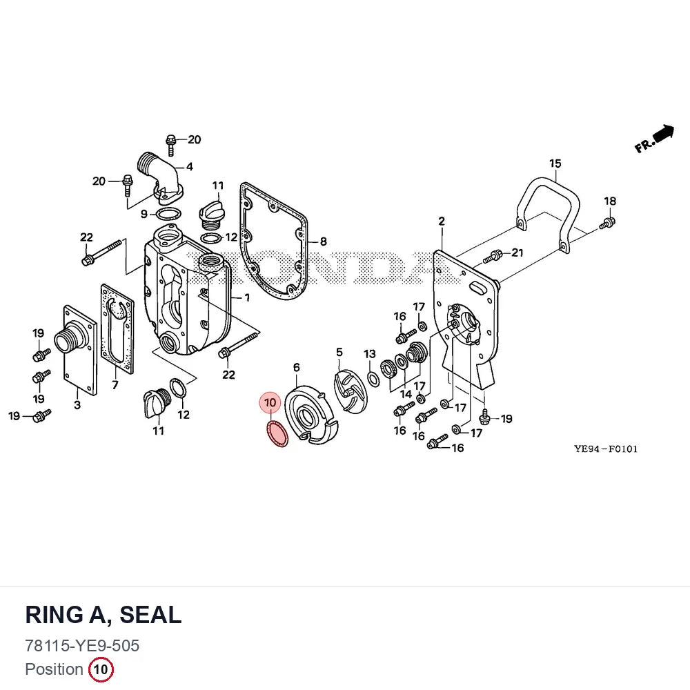 RING A, SEAL