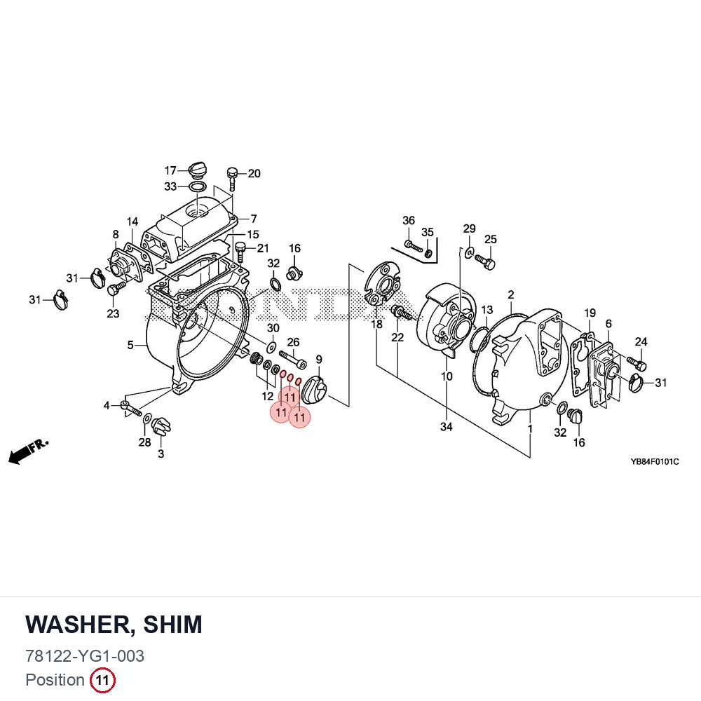 WASHER, SHIM