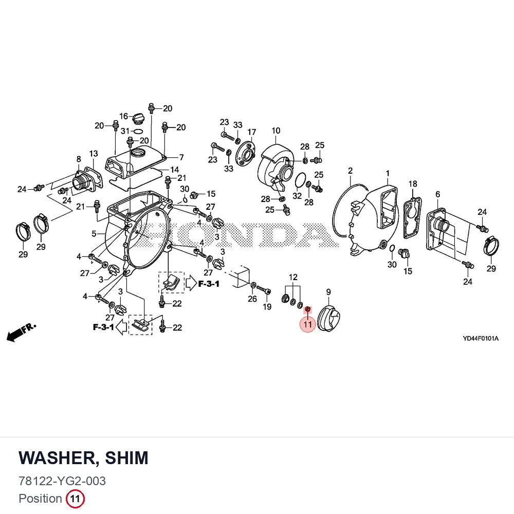 WASHER, SHIM