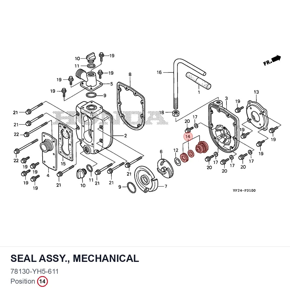 SEAL ASSY., MECHANICAL