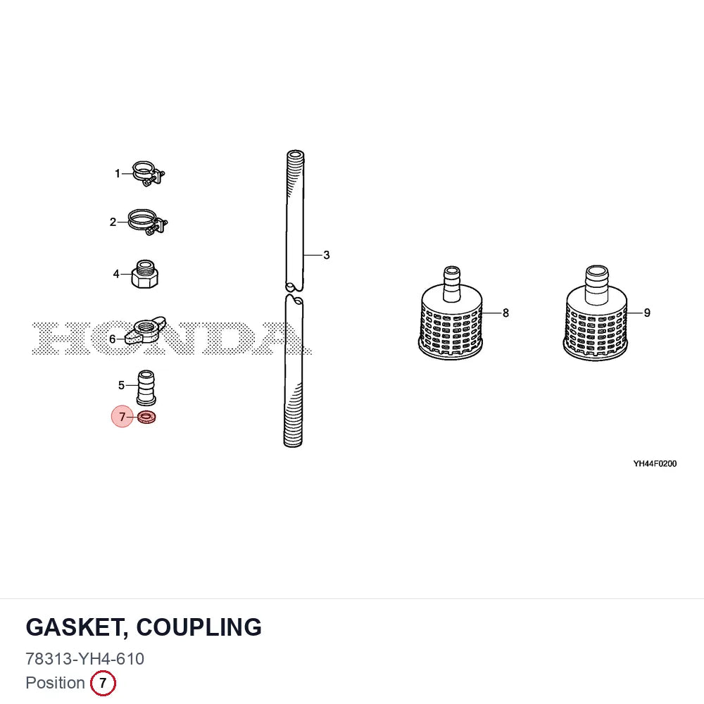 GASKET, COUPLING