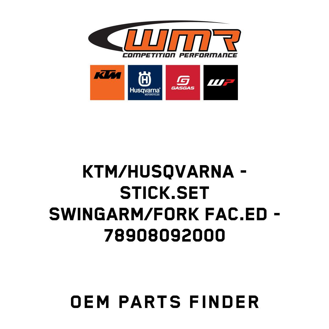 STICK.SET SWINGARM/FORK FAC.ED