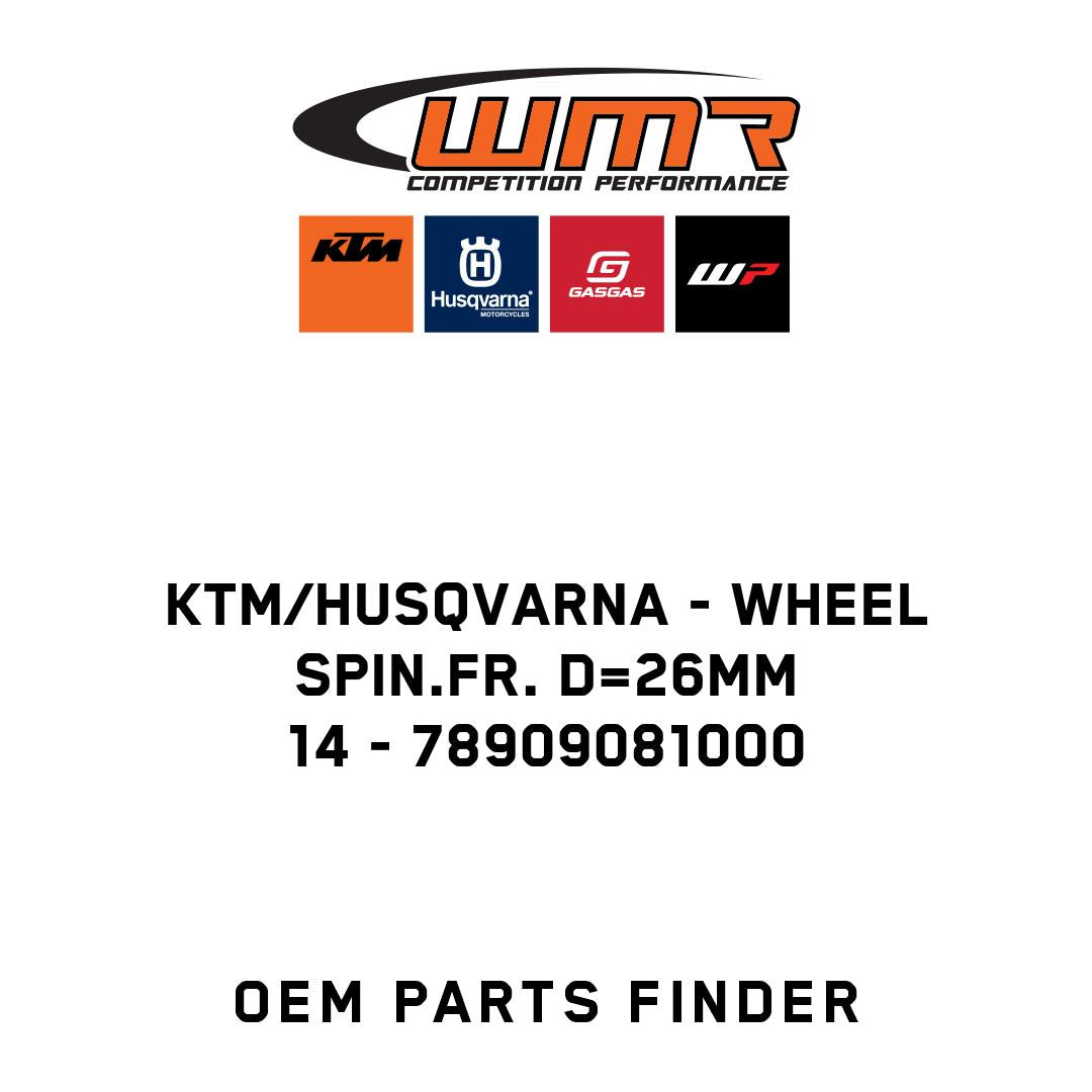 WHEEL SPIN.FR. D=26MM       14