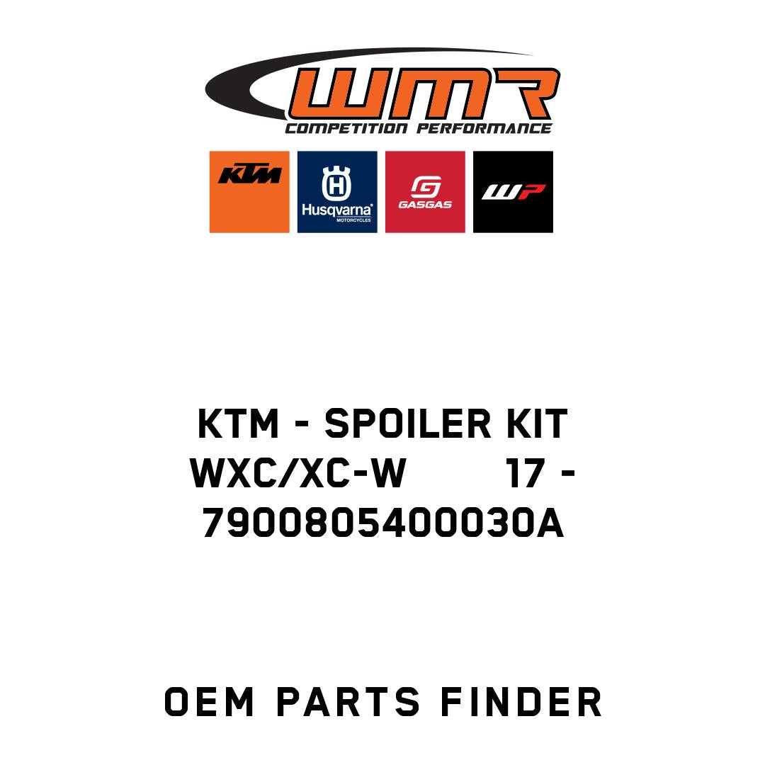 SPOILER KIT WXC/XC-W        17