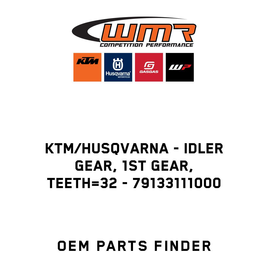 Idler gear, 1st gear, teeth=32