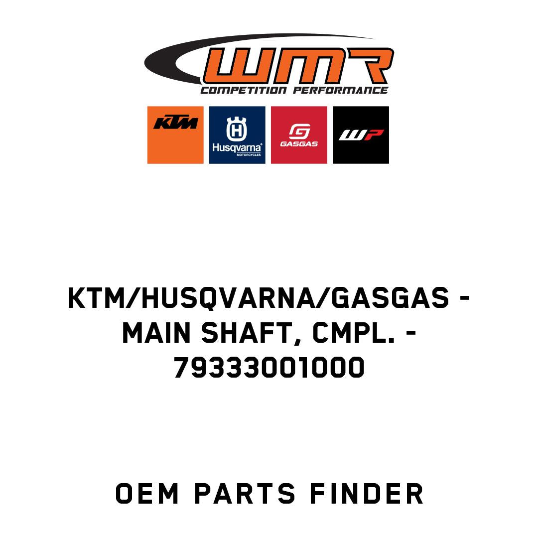 Main shaft, cmpl.