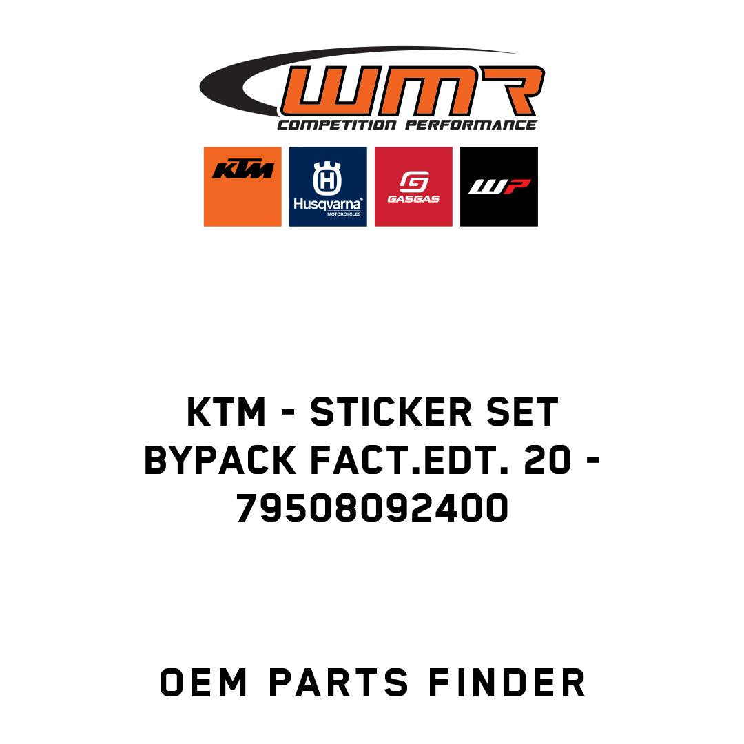 Sticker set bypack fact.edt. 20