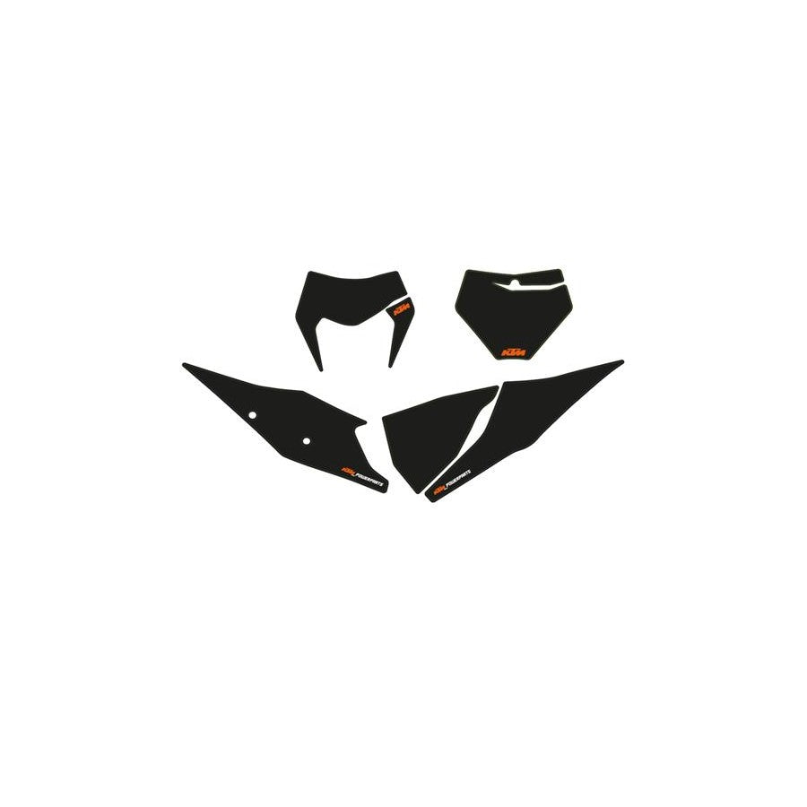 Start number background black KTM