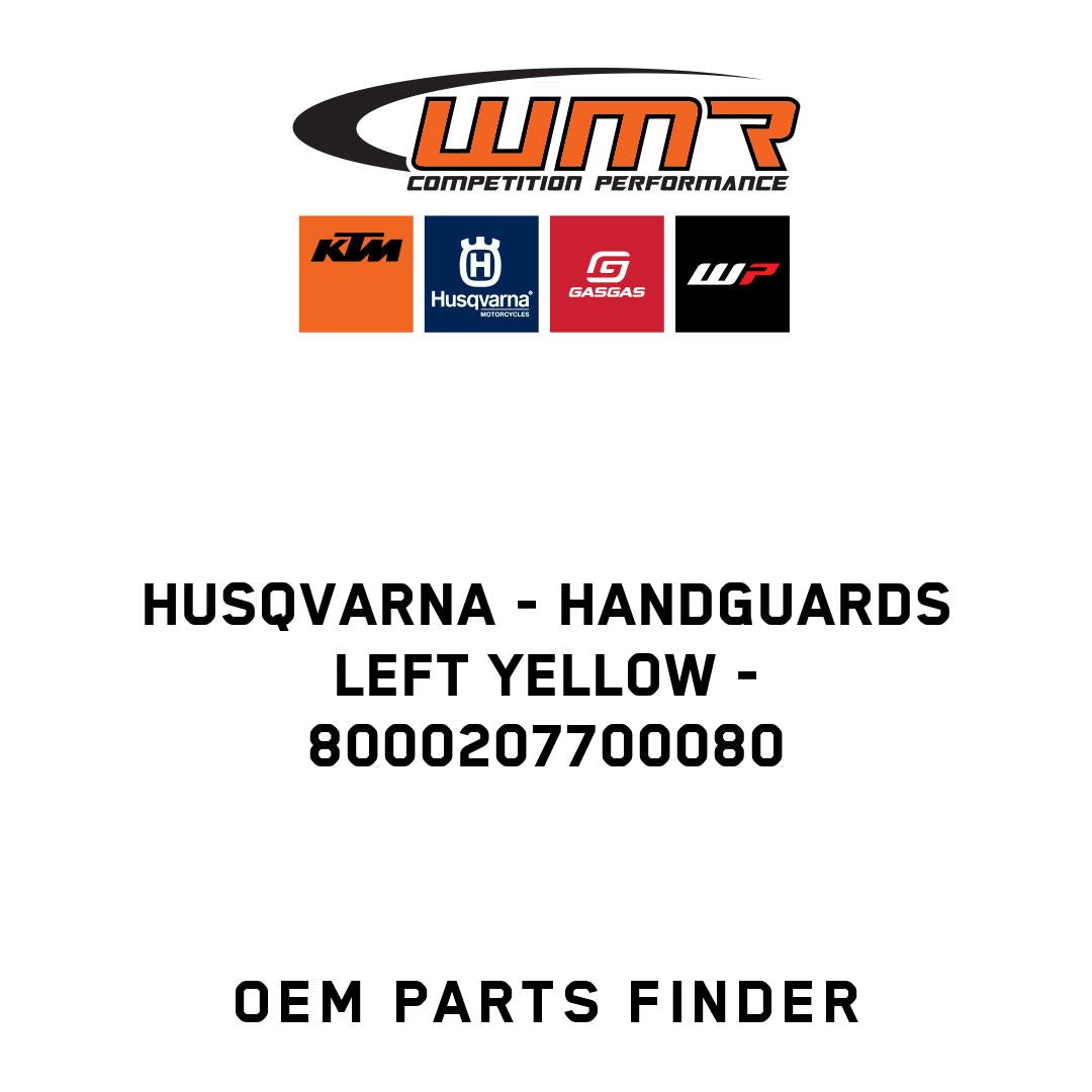 Handguards left yellow