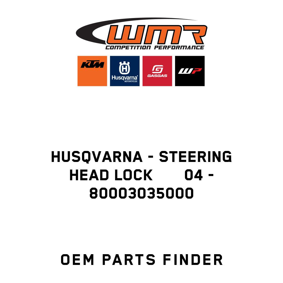 STEERING HEAD LOCK       04