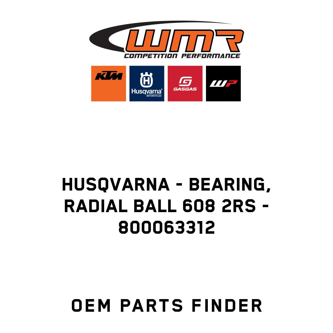 BEARING, RADIAL BALL 608 2RS