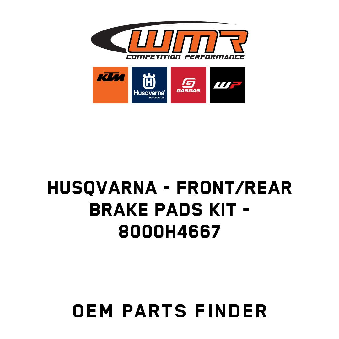 FRONT/REAR BRAKE PADS KIT
