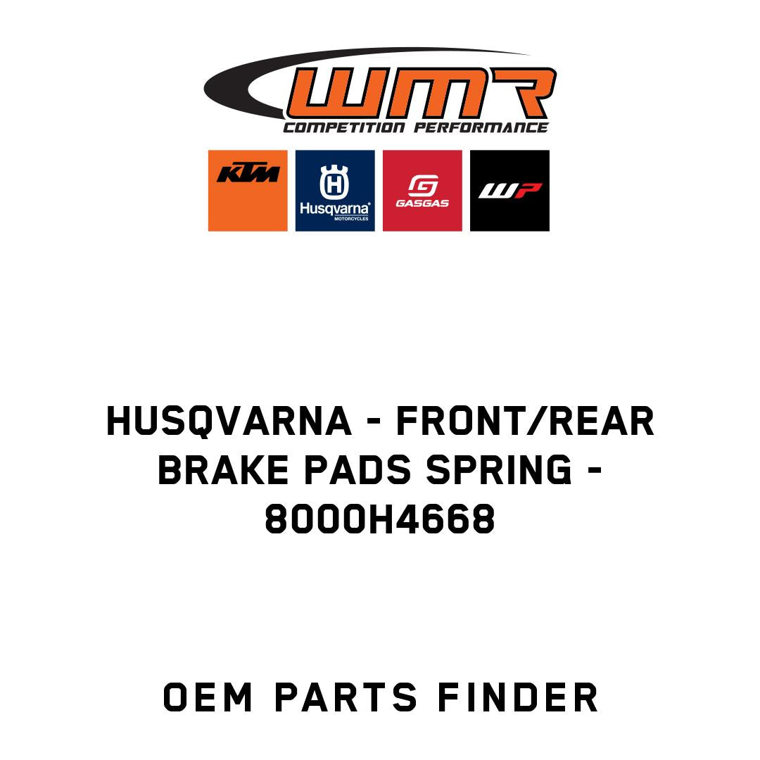 FRONT/REAR BRAKE PADS SPRING