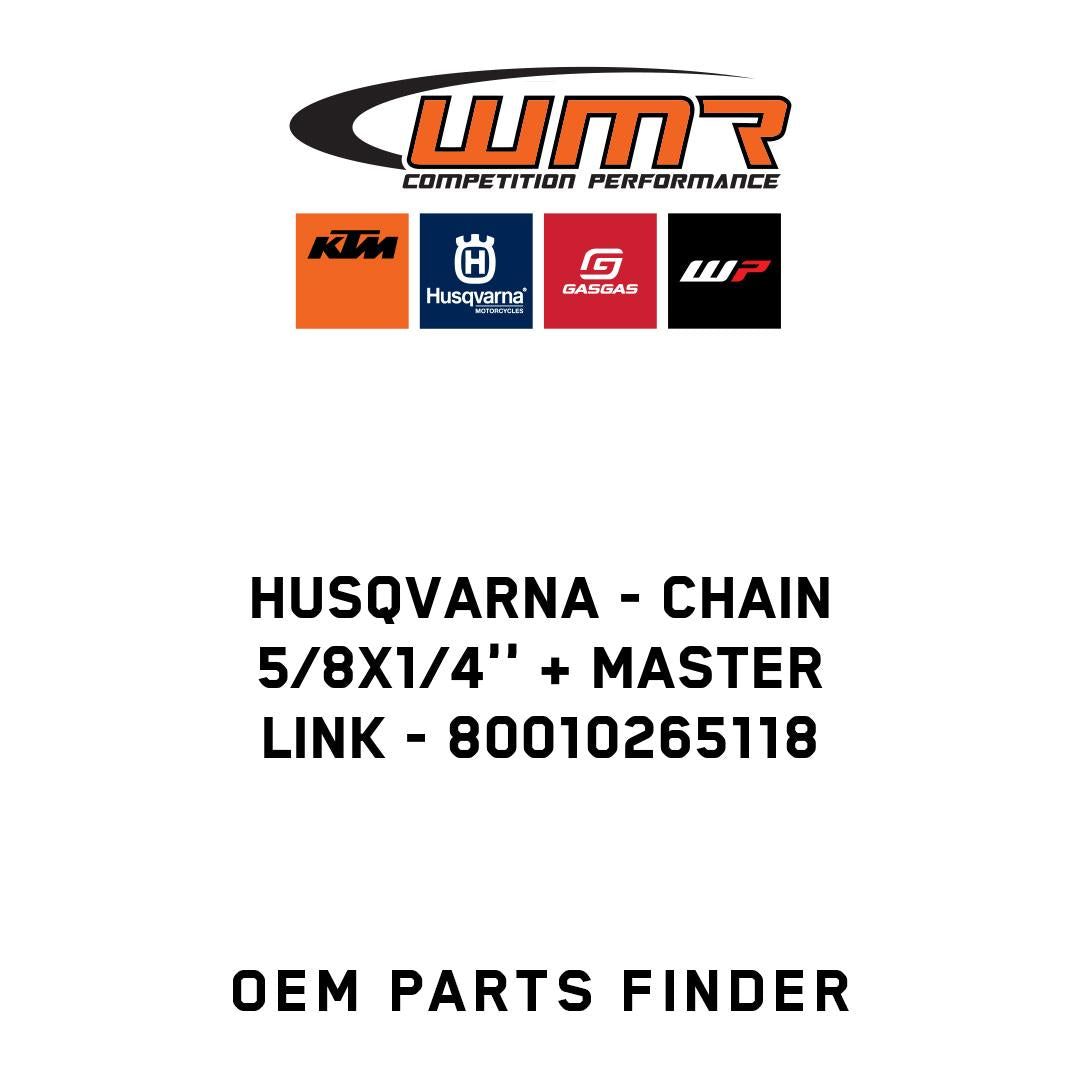 CHAIN 5/8X1/4'' + MASTER LINK