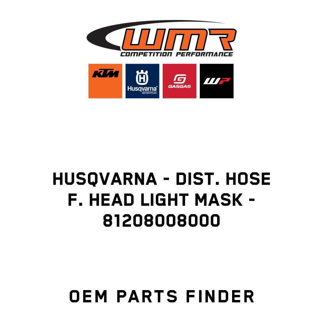 DIST. HOSE F. HEAD LIGHT MASK