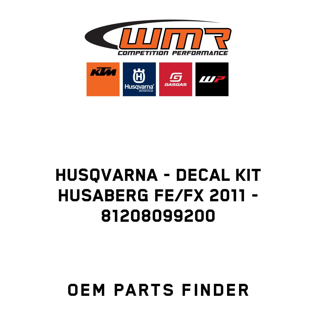 DECAL KIT HUSABERG FE/FX 2011