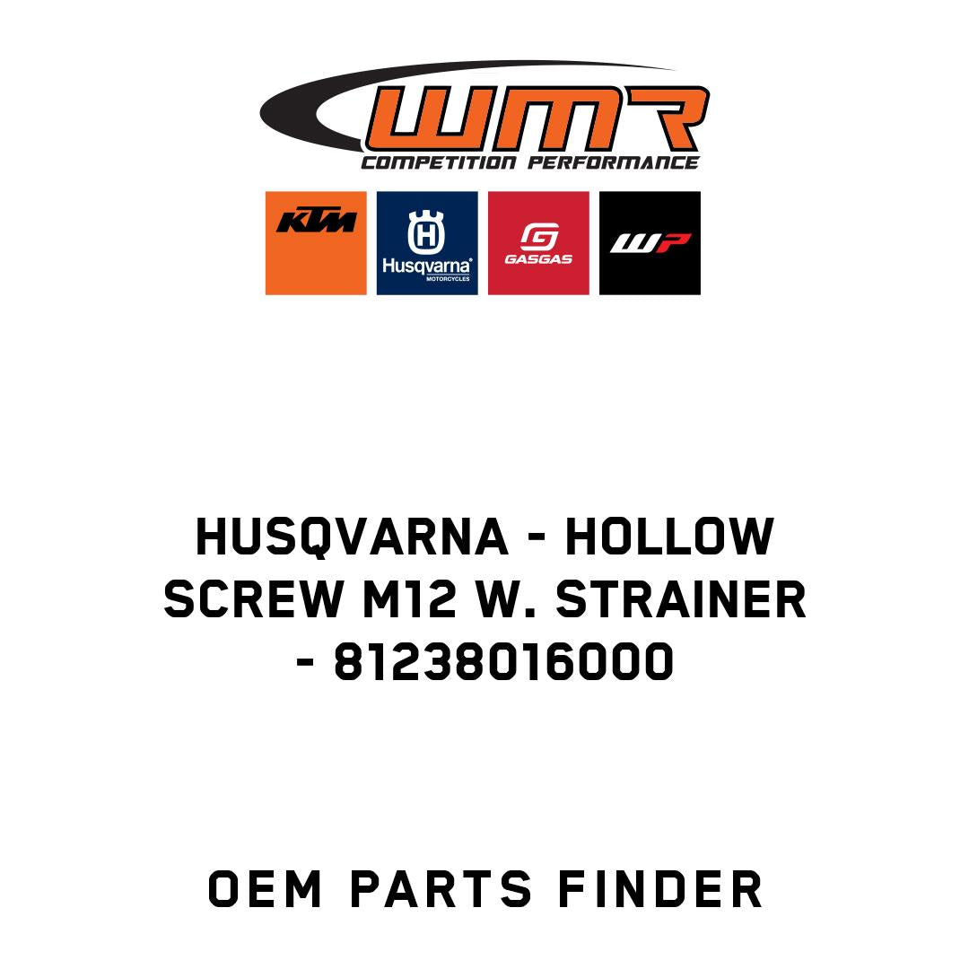 HOLLOW SCREW M12 W. STRAINER