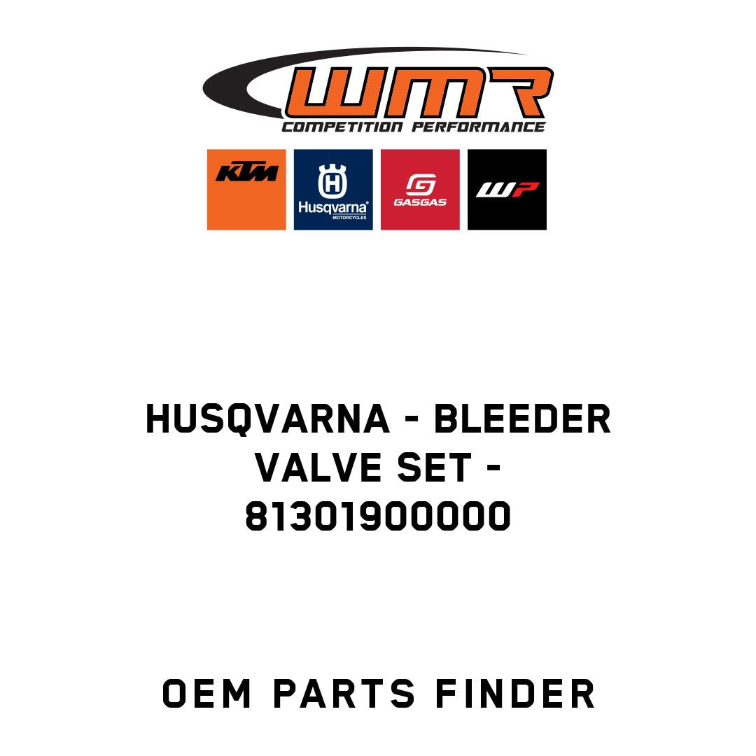 BLEEDER VALVE SET