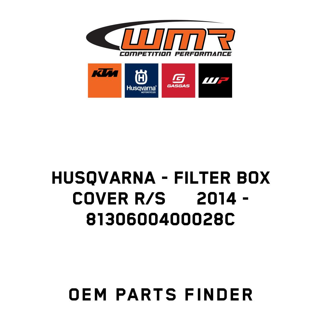 FILTER BOX COVER R/S      2014
