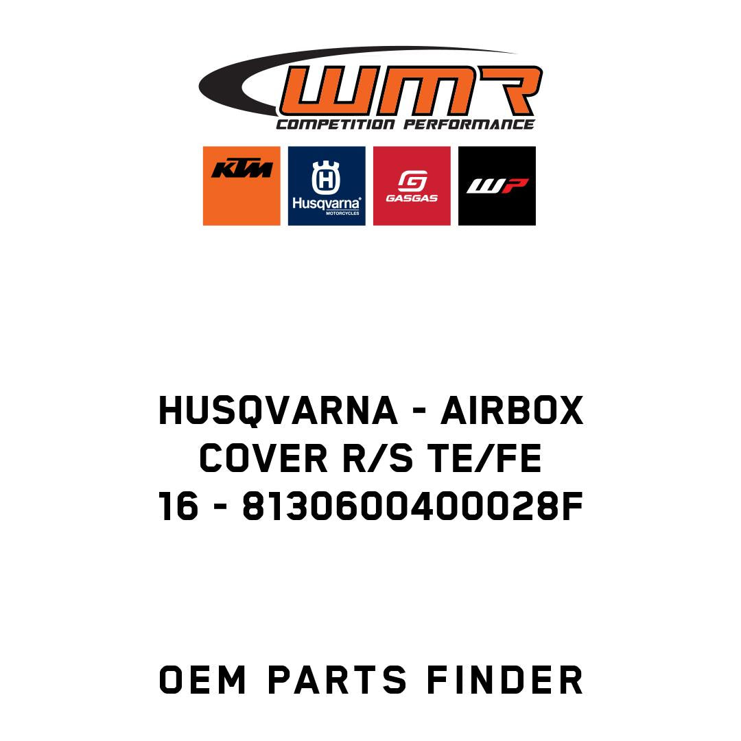 AIRBOX COVER R/S TE/FE      16
