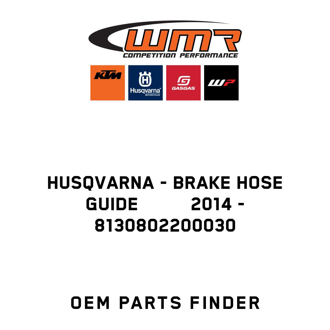 BRAKE HOSE GUIDE          2014