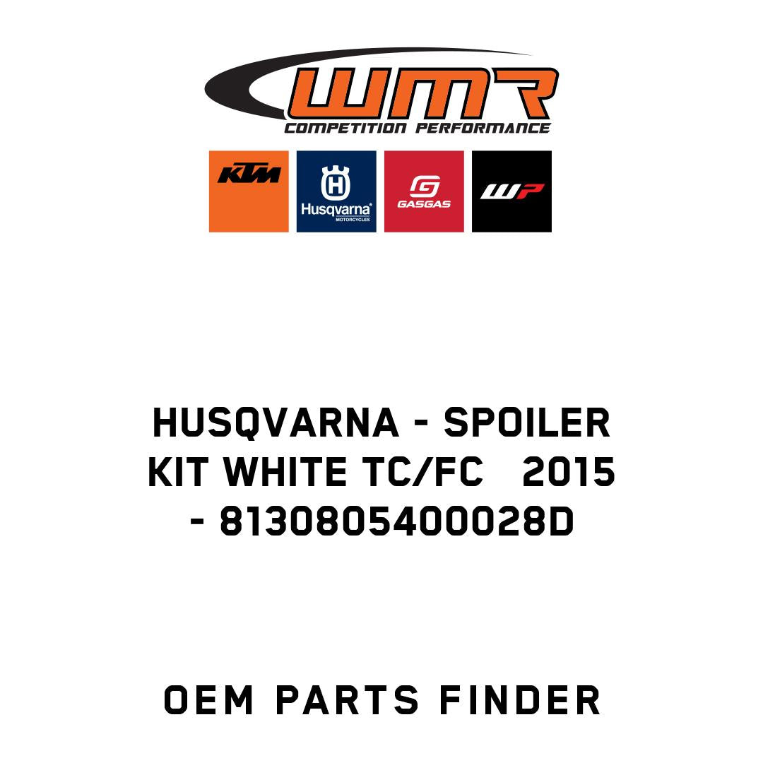 SPOILER KIT WHITE TC/FC   2015