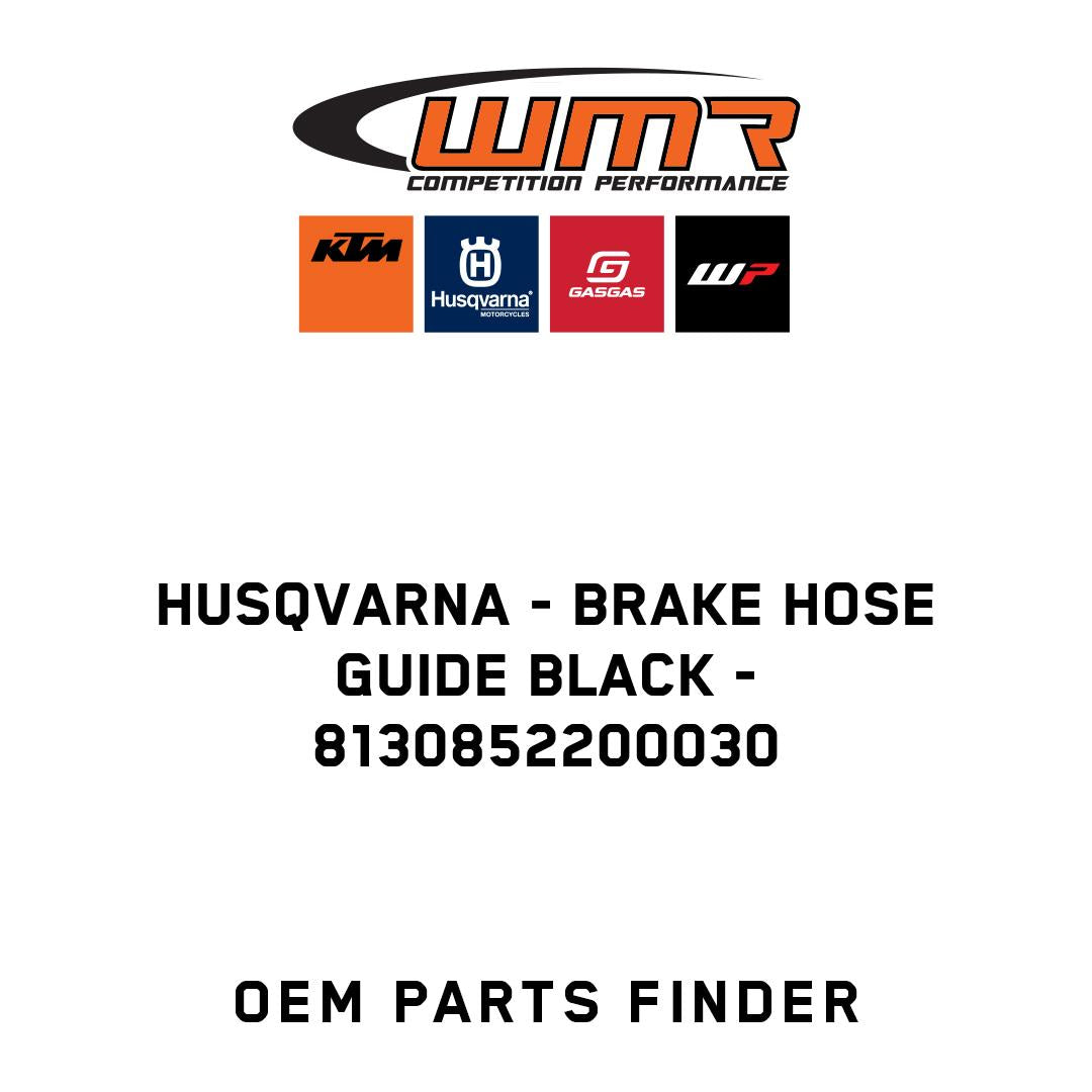 BRAKE HOSE GUIDE BLACK