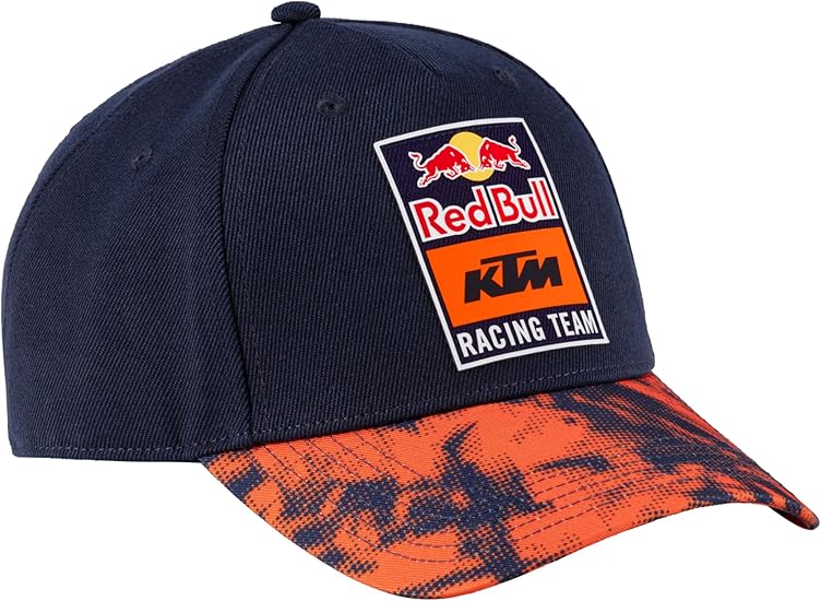 KTM Men's Standard Grid Curved Cap Blue