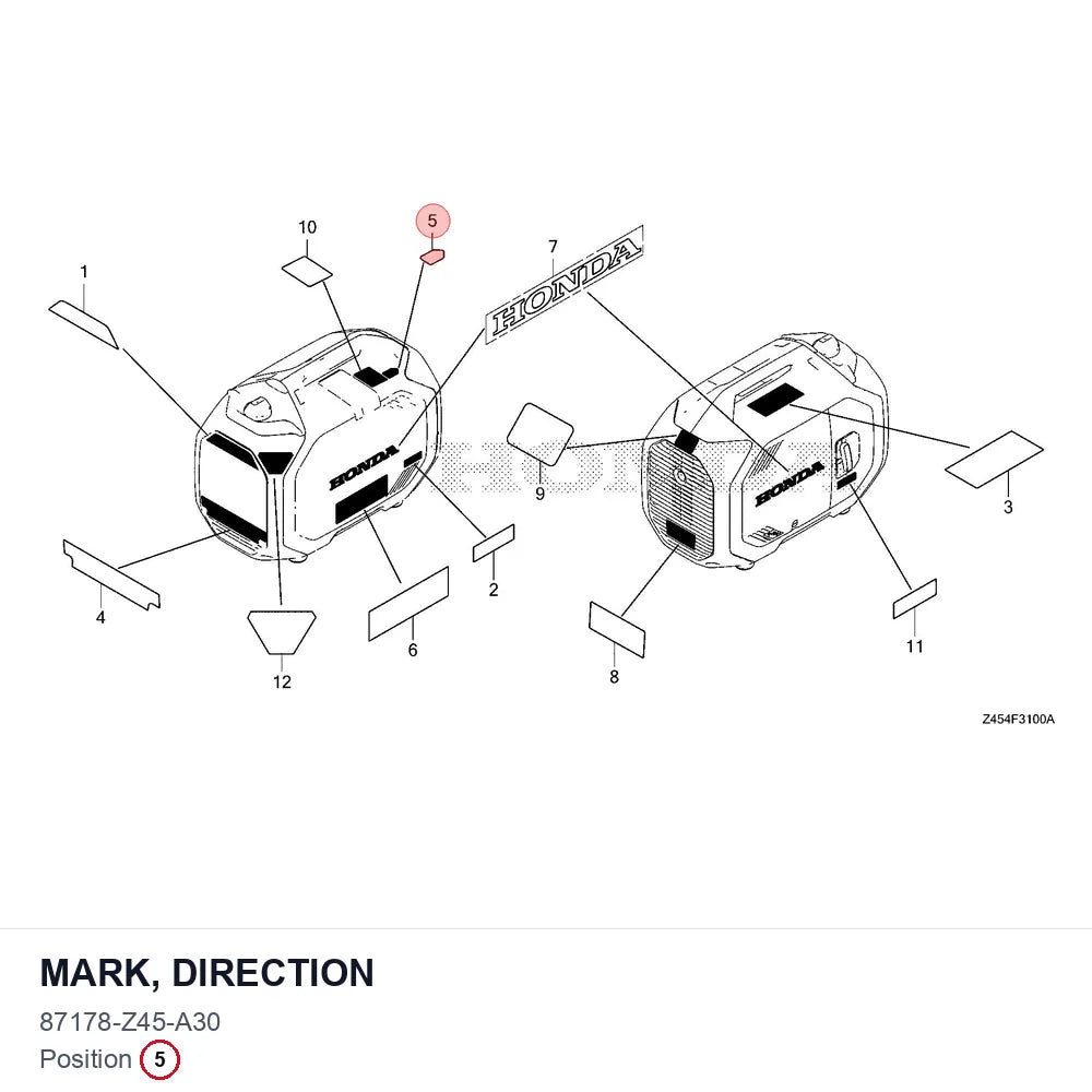 MARK, DIRECTION