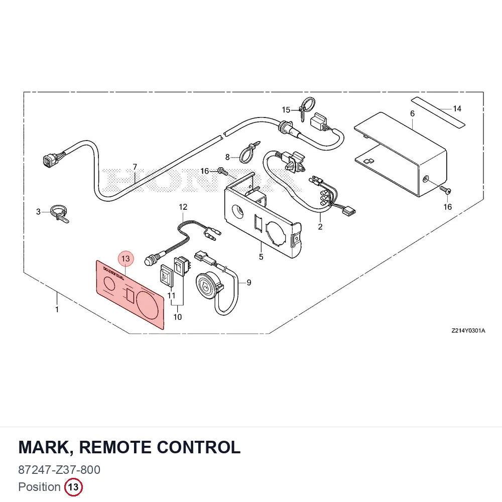 MARK, REMOTE CONTROL